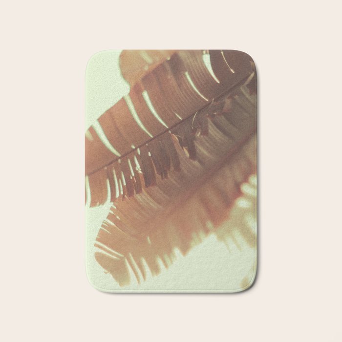 Sunset Banana Leaves II Bath Mat Gallery Image 1
