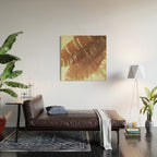 Sunset Banana Leaves II Wood Wall Art Gallery Image 2