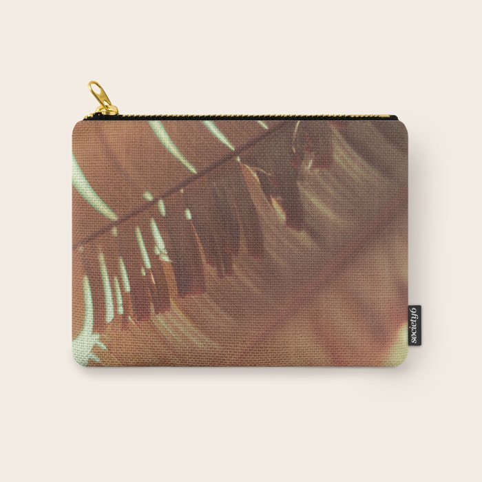 Sunset Banana Leaves II Carry All Pouch Gallery Image 1