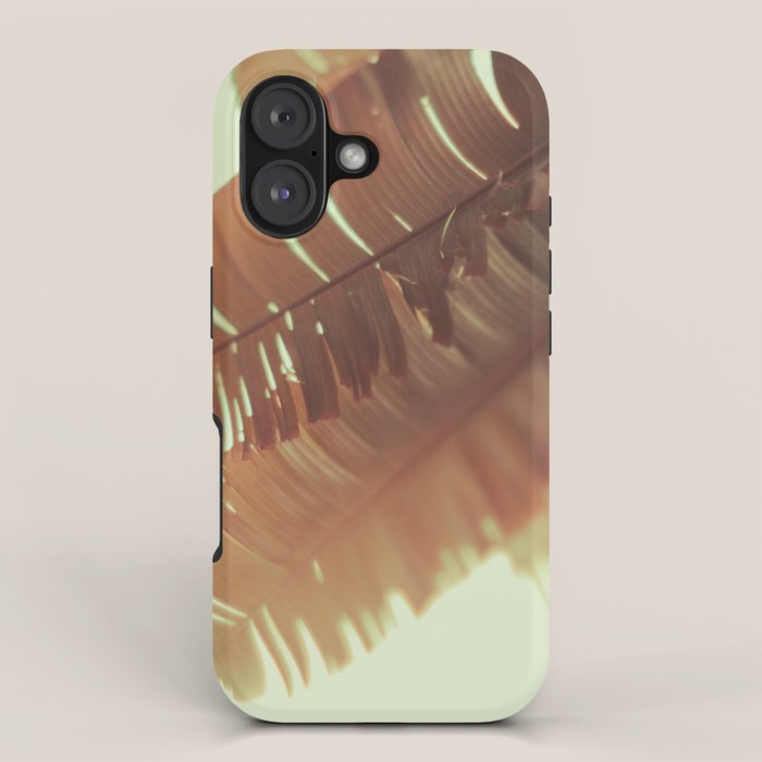 Sunset Banana Leaves II iPhone Case Gallery Image 1