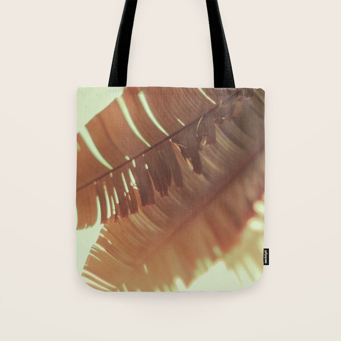 Sunset Banana Leaves II Tote Bag Gallery Image 1