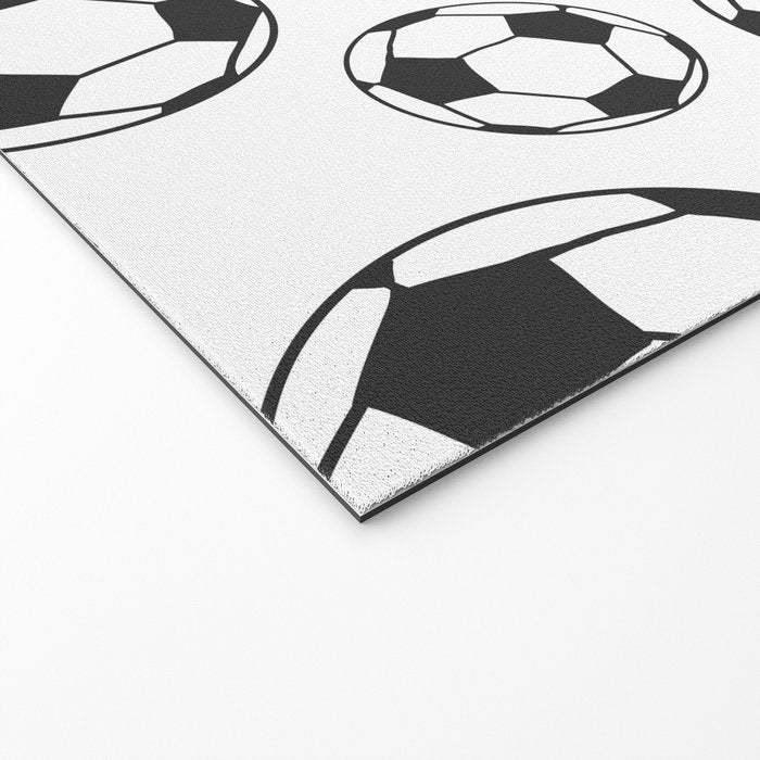 Soccer Balls Welcome Mat Gallery Image 2