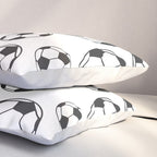 Soccer Balls Pillow Sham Gallery Image 3