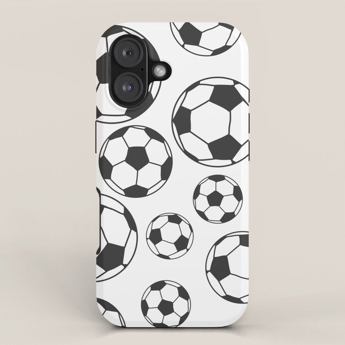 Soccer Balls iPhone Case Gallery Image 1