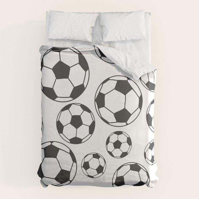 Soccer Balls Duvet Cover Gallery Image 6