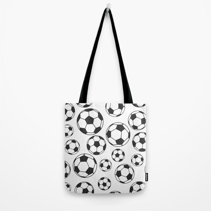 Soccer Balls Tote Bag Gallery Image 2