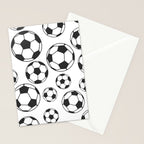 Soccer Balls Stationery Card Gallery Image 2
