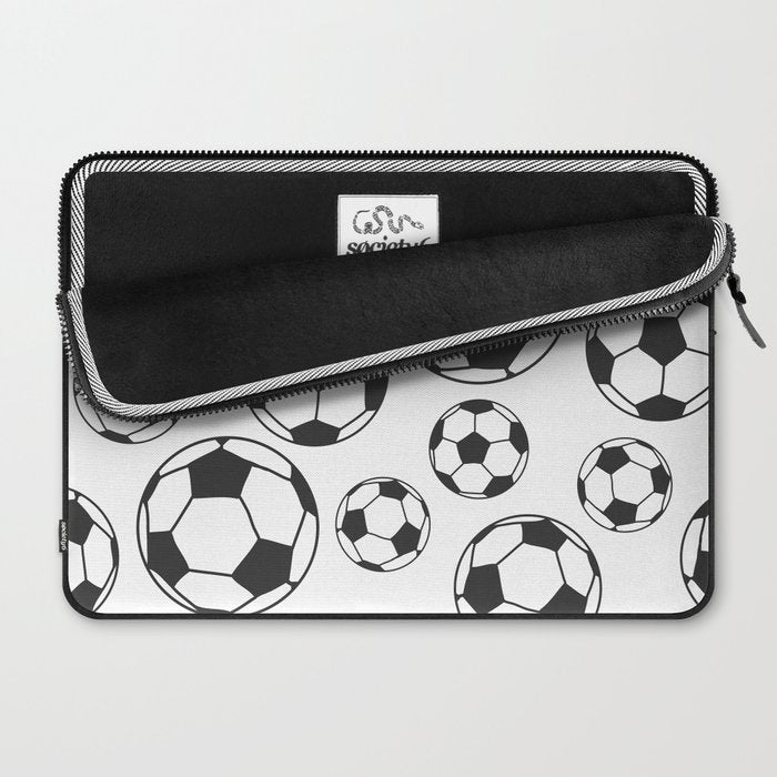 Soccer Balls Laptop Sleeve Gallery Image 2