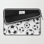 Soccer Balls Laptop Sleeve Gallery Image 2