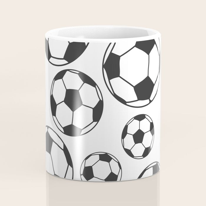 Soccer Balls Coffee Mug Gallery Image 4