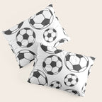 Soccer Balls Pillow Sham Gallery Image 3