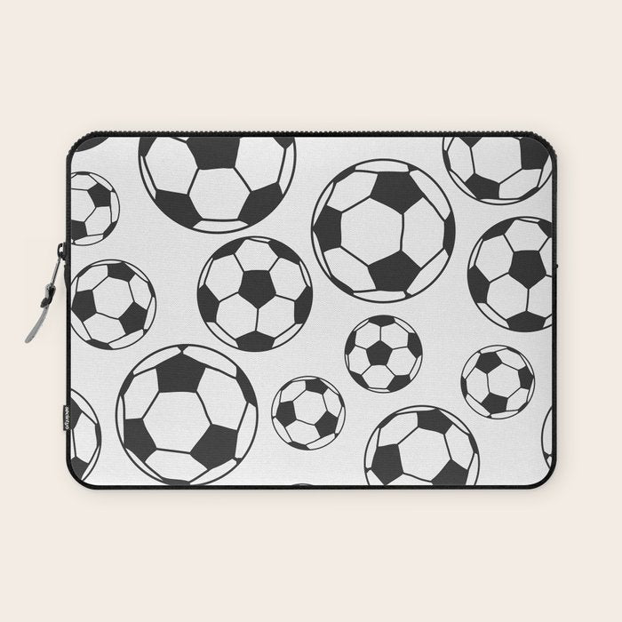 Soccer Balls Laptop Sleeve Gallery Image 1