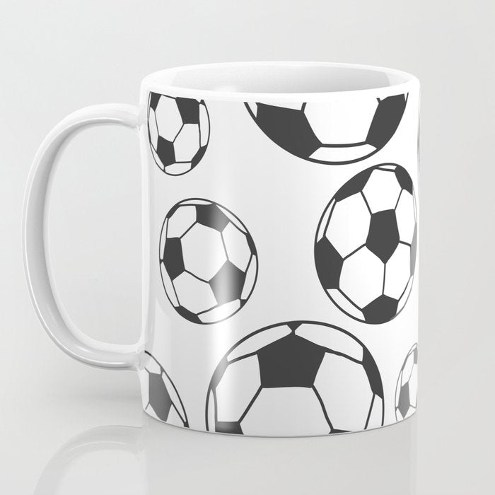 Soccer Balls Coffee Mug Gallery Image 3
