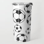 Soccer Balls Travel Mug Gallery Image 2
