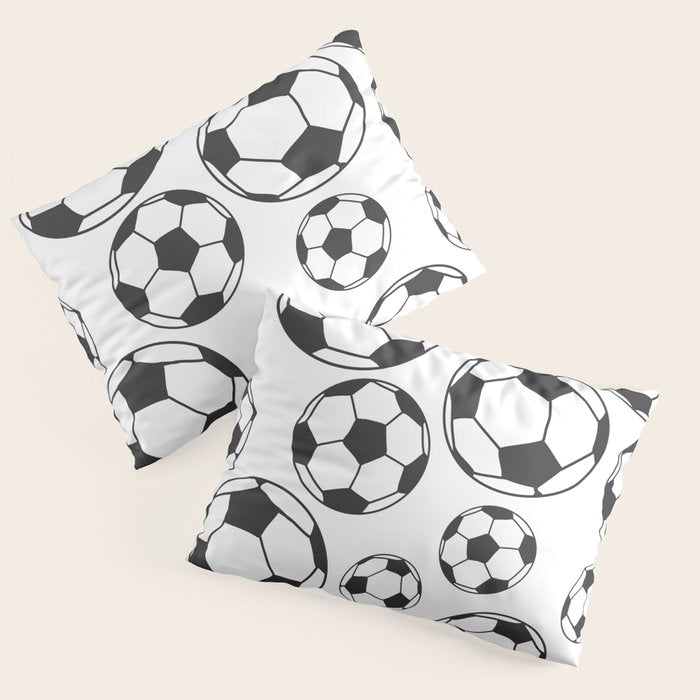 Soccer Balls Pillow Sham Gallery Image 1