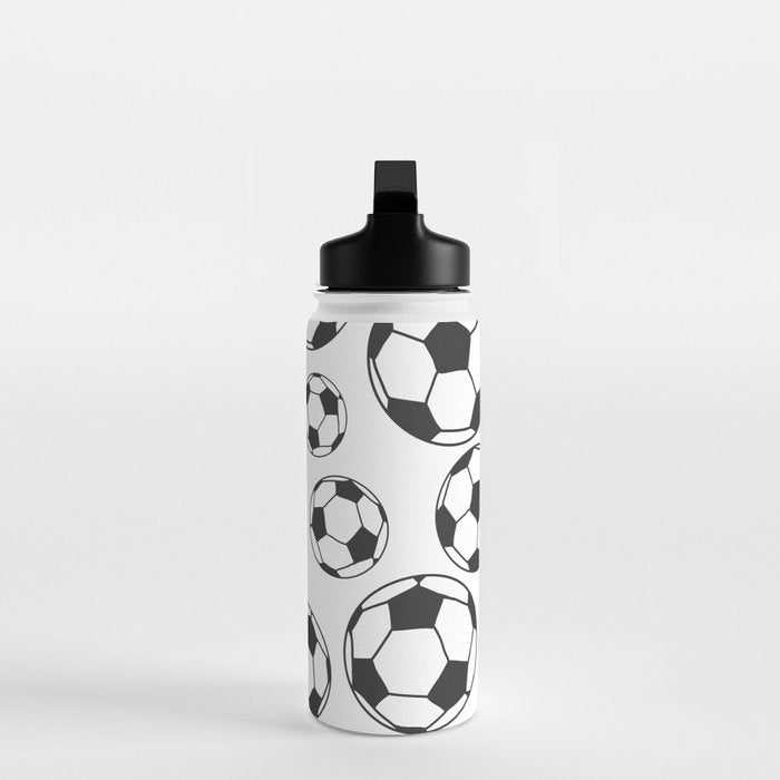 Soccer Balls Water Bottle Gallery Image 3