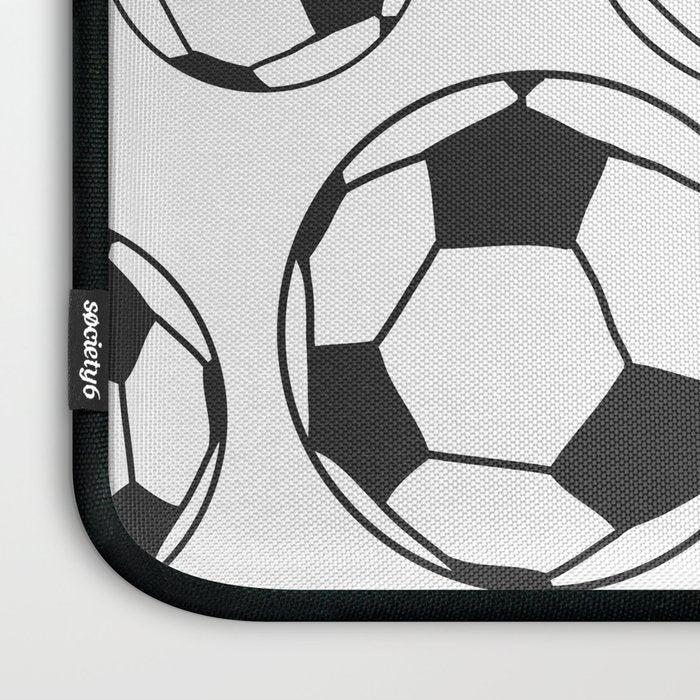 Soccer Balls Laptop Sleeve Gallery Image 3
