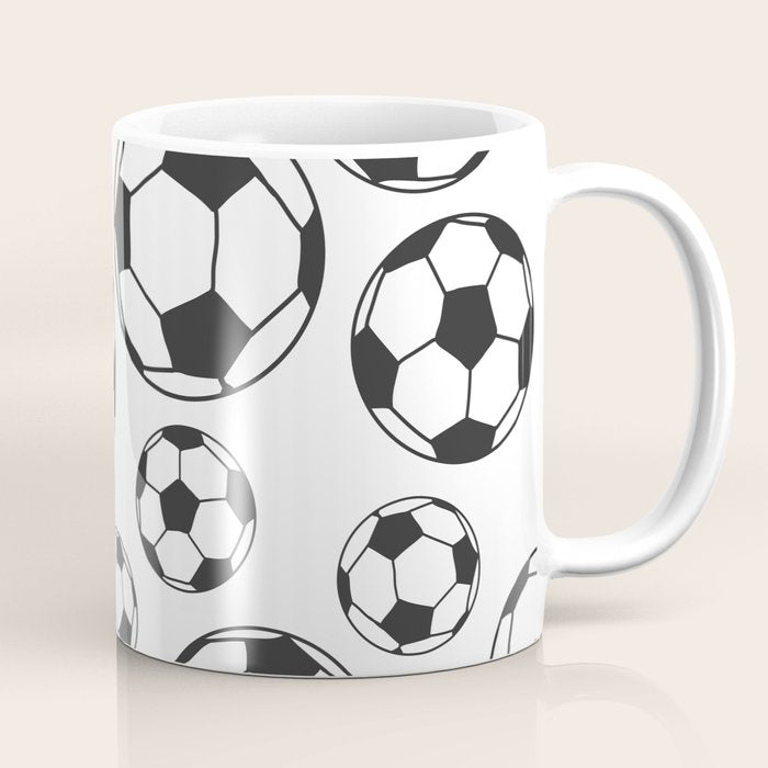 Soccer Balls Coffee Mug Gallery Image 1