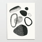 Monochrome Abstract Shapes #1  Notebook Gallery Image 4