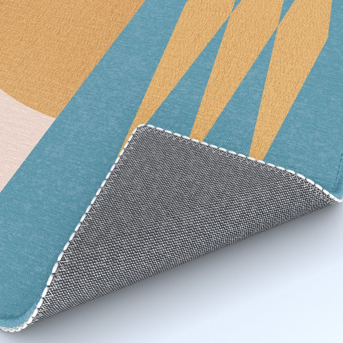 Sunrise Geometric - Midcentury Style Rug Gallery Image 4