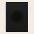 Minimalist wave crashing on a black sand beach in Iceland â Ocean Landscape Photography Notebook Gallery Image 4