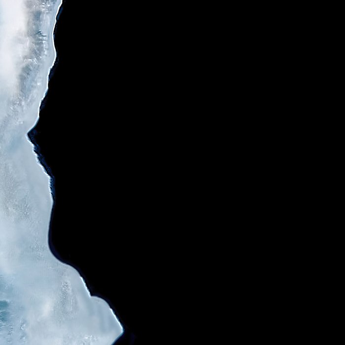 Minimalist wave crashing on a black sand beach in Iceland â Ocean Landscape Photography Coffee Mug Gallery Image 2