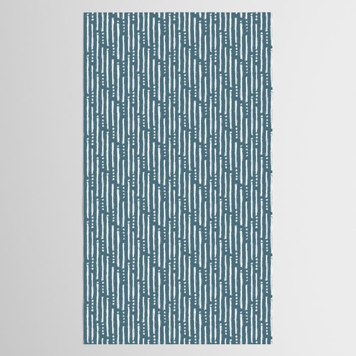Lines in the Surf Tablecloth Gallery Image 2