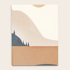 Minimalistic Landscape IV Notebook Gallery Image 4