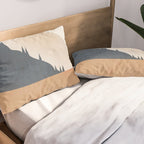 Minimalistic Landscape IV Pillow Sham Gallery Image 2
