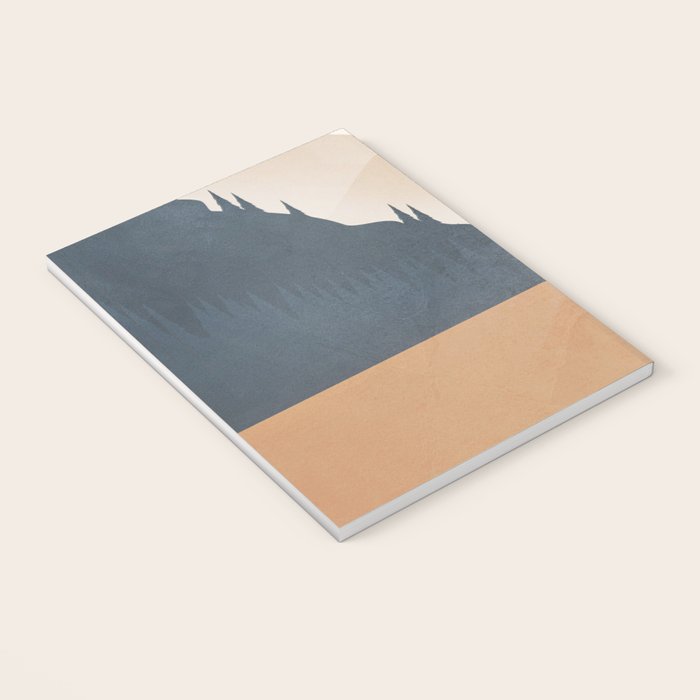 Minimalistic Landscape IV Notebook Gallery Image 3