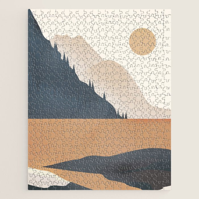 Minimalistic Landscape IV Jigsaw Puzzle Gallery Image 1