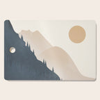 Minimalistic Landscape IV Cutting Board Gallery Image 1