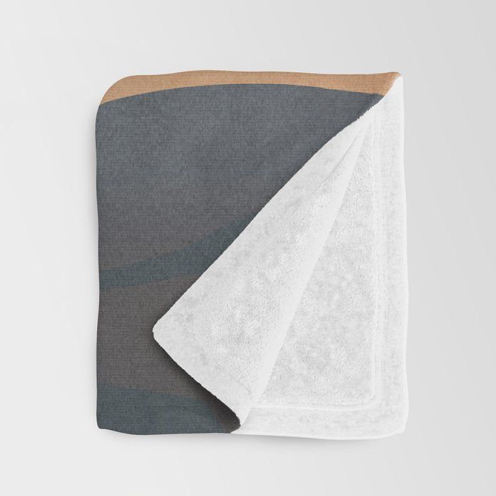 Minimalistic Landscape IV Throw Blanket Gallery Image 3