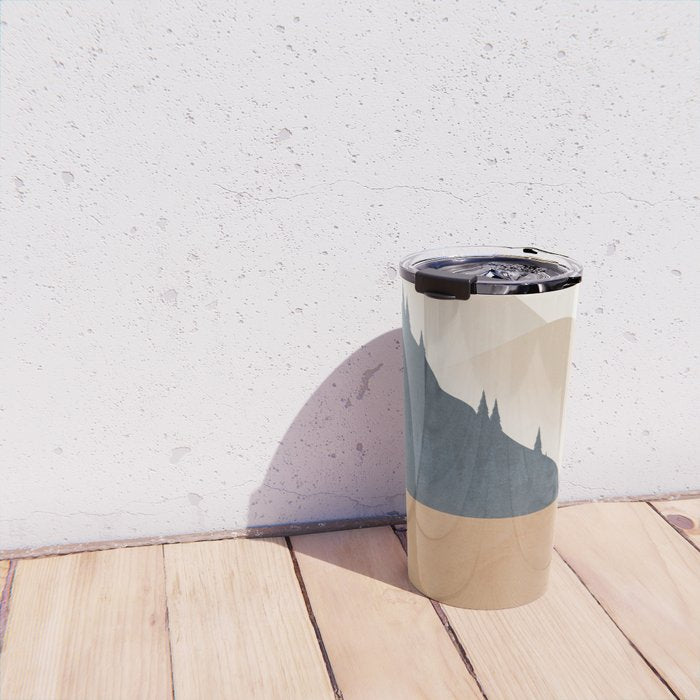 Minimalistic Landscape IV Travel Mug Gallery Image 4