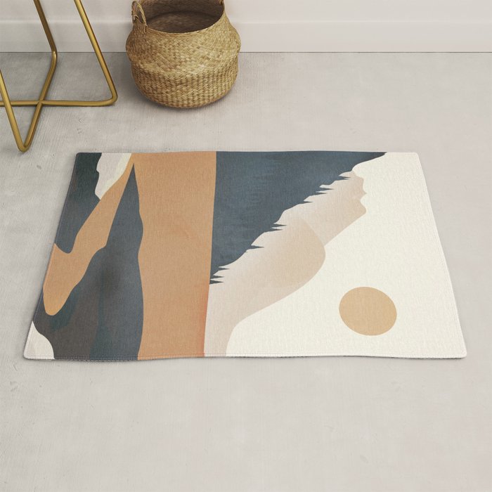 Minimalistic Landscape IV Rug Gallery Image 1