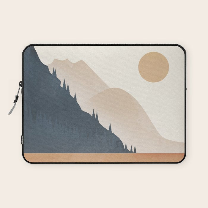 Minimalistic Landscape IV Laptop Sleeve Gallery Image 1
