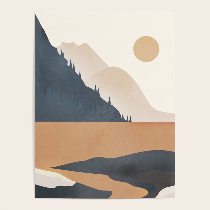 Minimalistic Landscape IV Poster Gallery Image 4