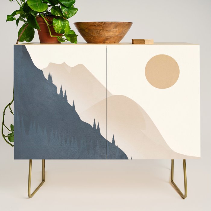 Minimalistic Landscape IV Credenza Gallery Image 1