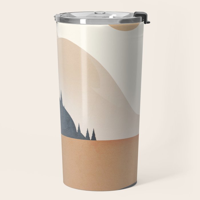 Minimalistic Landscape IV Travel Mug Gallery Image 2