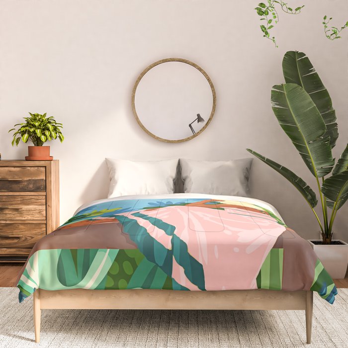 Forest Moon Bohemia Comforter Gallery Image 3