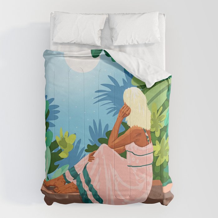 Forest Moon Bohemia Comforter Gallery Image 6