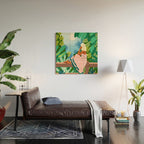 Forest Moon Bohemia Wood Wall Art Gallery Image 2