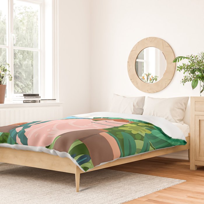 Forest Moon Bohemia Duvet Cover Gallery Image 2