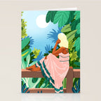 Forest Moon Bohemia Stationery Card Gallery Image 2