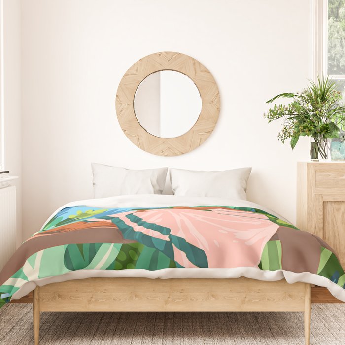 Forest Moon Bohemia Duvet Cover Gallery Image 3