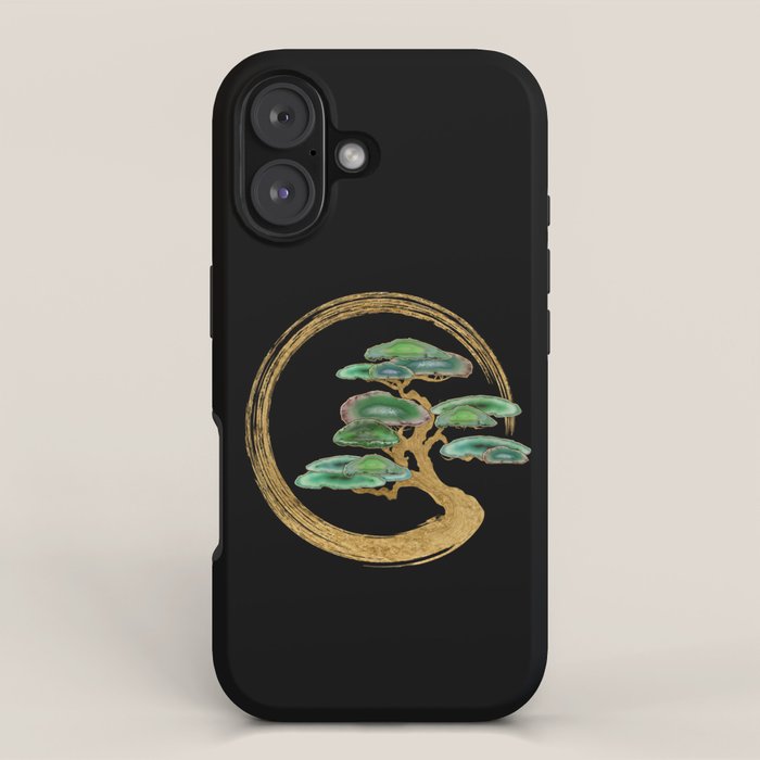 Zen Enzo Geode Bonsai Tree iPhone Case Gallery Image 1