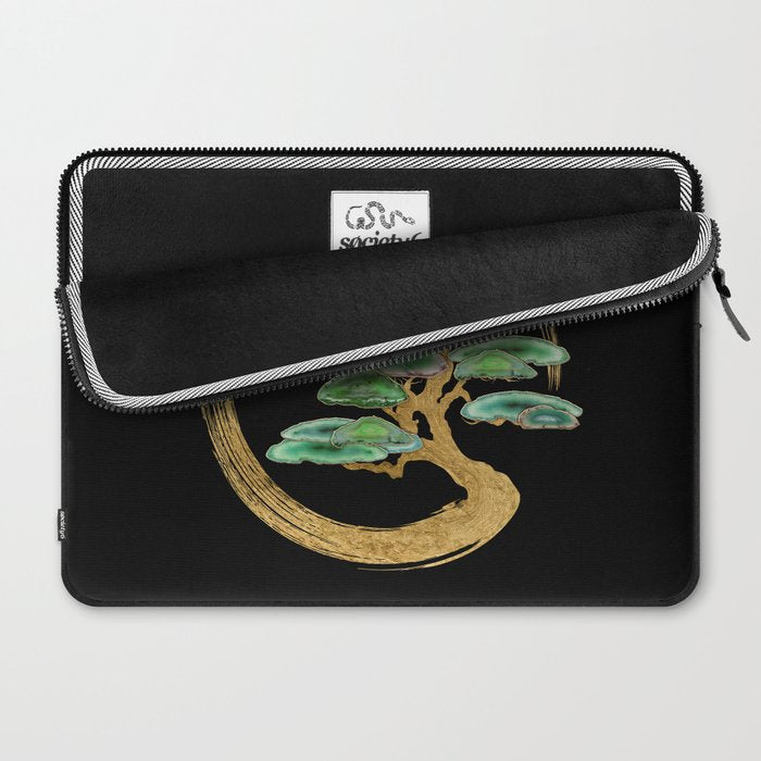 Zen Enzo Geode Bonsai Tree Laptop Sleeve Gallery Image 2