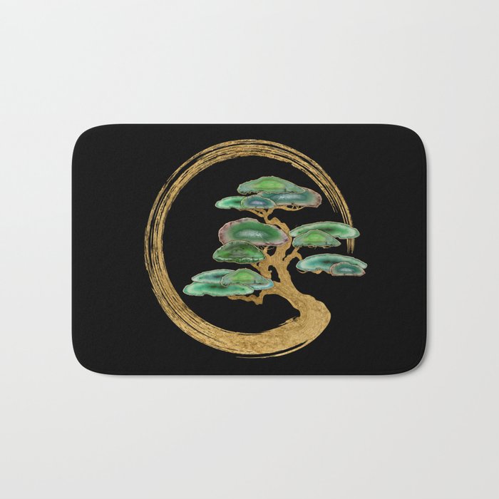 Zen Enzo Geode Bonsai Tree Bath Mat Gallery Image 1