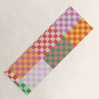 Happy patchwork Yoga Mat Gallery Image 1