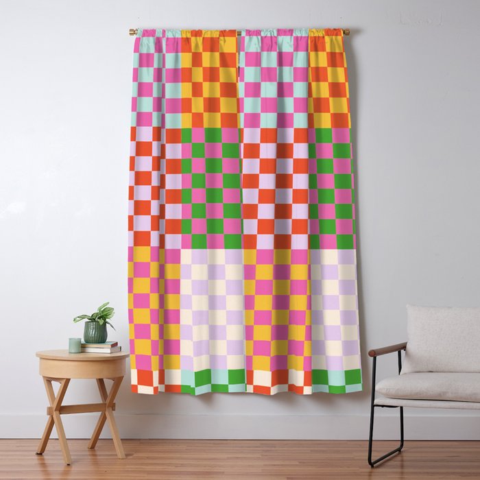 Happy patchwork Window Curtain Gallery Image 5